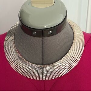 Dyadema Vintage Italy Silver Plated Bronze Fringed Necklace